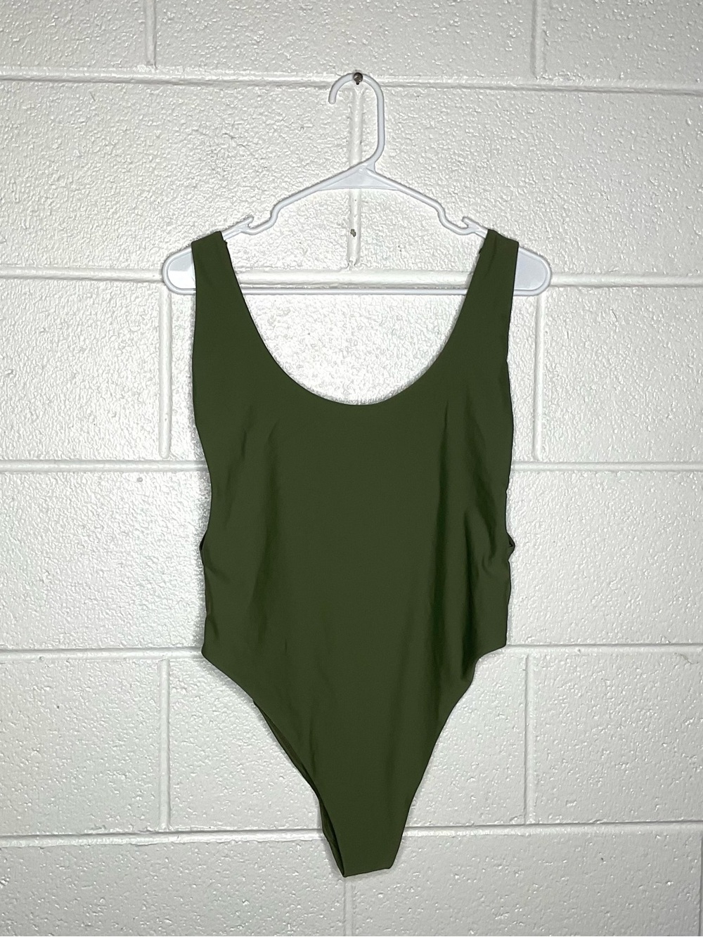 aerie Olive Green One-Piece Swimsuit